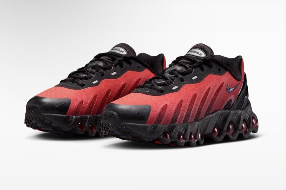 Nike Air Max DN8 University Red Black Size 7Y Womens 8.5 FQ7860-008 (065)